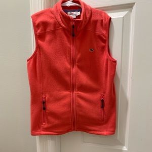 Pink Vineyard Vines Vest, Girl’s Small